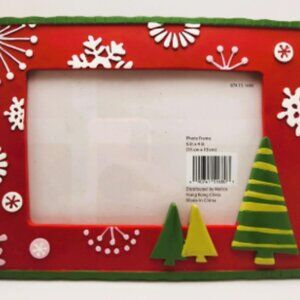 Festive Christmas Photo Frame – 6x4 Inches